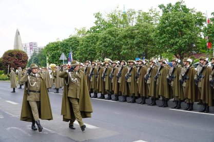 Przysięga wojskowa terytorialsów w Rzeszowie