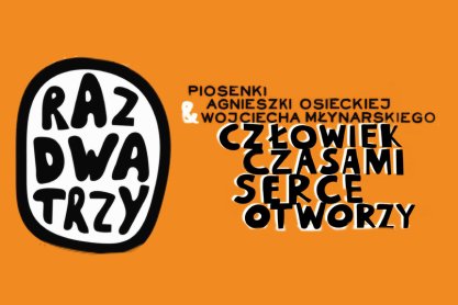 Raz Dwa Trzy w Krośnie: Poetycka wyliczanka w rockowej oprawie