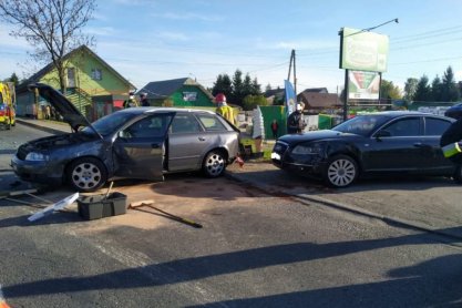 REGION. Zderzenie trzech samochodów w Humniskach