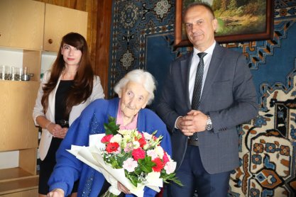 Setne urodziny Pani Władysławy Cichoń