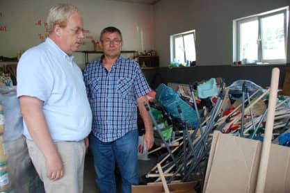 Słowacy przywieźli kolejne dary dla powodzian w Trzcinicy