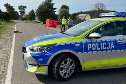 Śmiertelne potrącenie rowerzysty przez 18-letniego kierowcę