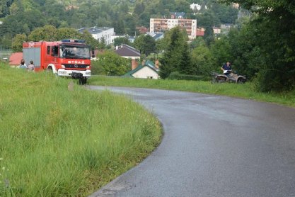 Śmiertelny wypadek w Dynowie. Nie żyje kierowca quada