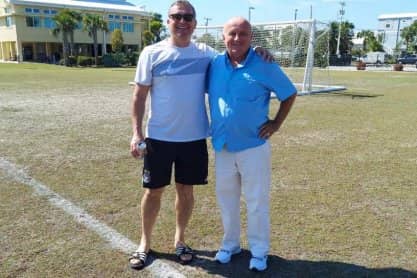 Spotkanie po 25 latach na Key West: Stanisław Matysik i Robert Juszczyk