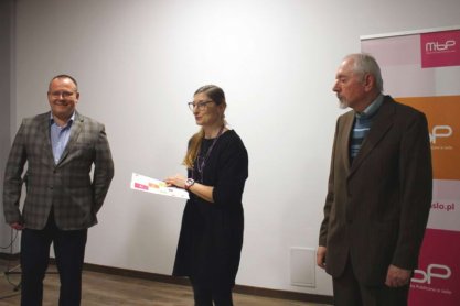 Spotkanie z Péterem Erőssem i Borysem Płonką w MBP