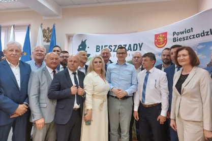 Starosta Jasielski spotkał się z premierem Mateuszem Morawieckim