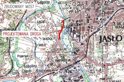 Teren pod budowę drogi na Gądkach przekazano wykonawcy