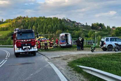 Tragiczna śmierć motocyklisty