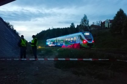 Tragiczny wypadek na torach w Zaborowie