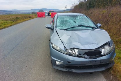 Tragiczny wypadek w Bieździadce. Zginęły dwie piesze