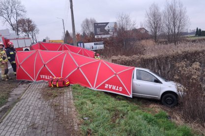 Tragiczny wypadek w Pilznie, nie żyje jedna osoba