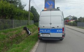 Tragiczny wypadek z udziałem motocyklisty