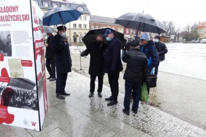 "TU rodziła się Solidarność" na jasielskim rynku