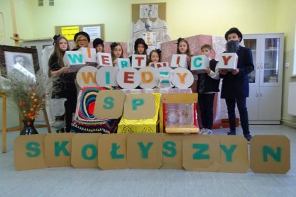 Uczniowie ze SP w Skołyszynie przystąpili do  programu "Być jak Ignacy"