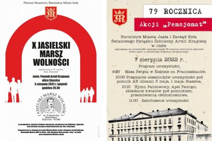 Upamiętnienie rocznicy Akcji Pensjonat w Jaśle – 5 i 7 sierpnia