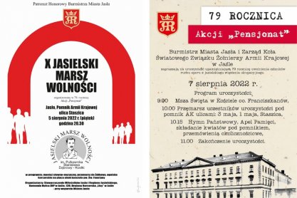 Upamiętnienie rocznicy Akcji Pensjonat w Jaśle – 5 i 7 sierpnia