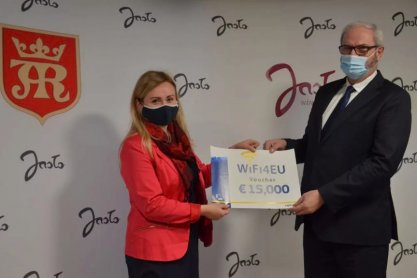 W Jaśle można skorzystać z darmowego WiFi4EU 