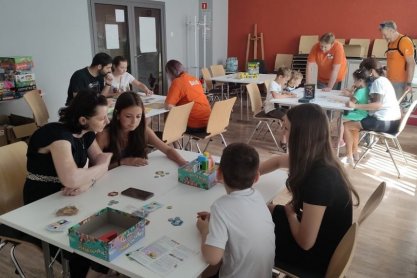 Warsztaty gier planszowych w MBP w Jaśle