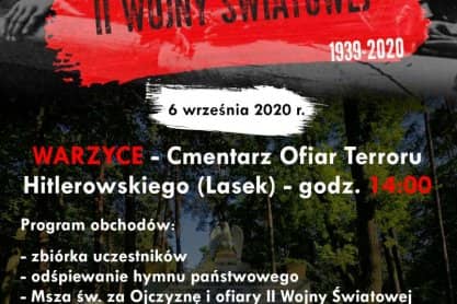 Warzyce. Obchody 81. rocznicy wybuchu II wojny światowej