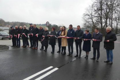 Ważny odcinek drogi zmodernizowany