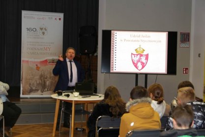 Wykład historyczny "Powstanie Styczniowe na terenach jasielszczyzny" w Tarnowcu