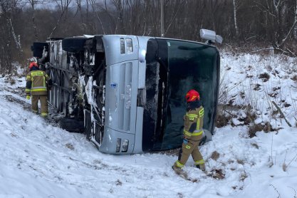 Wypadek krośnieńskiego autokaru w Wołosate