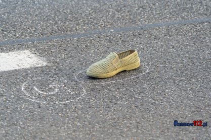 Wypadek w Rzeszowie, nie żyje 80-latek