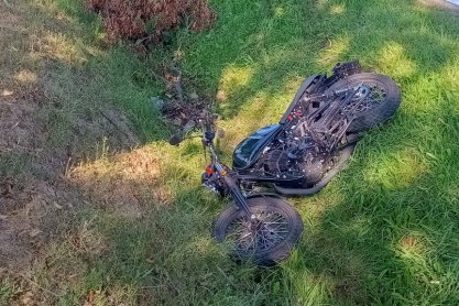 Wypadek na drodze wojewódzkiej 992