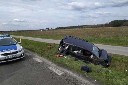 Wypadek na obwodnicy Mielca. Dwie osoby w szpitalu