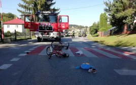 Wypadek w Jabłonicy, potrącony 5-latek