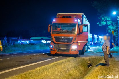 Wypadek w Kołaczycach na DK73