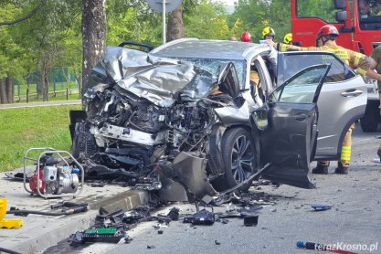 Wypadek w Zboiskach