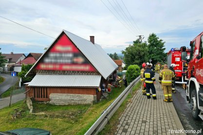 Zadymienie w domu przy Dukielskiej