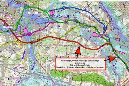 Zarząd Powiatu Jasielskiego: Konieczna jest zmiana przebiegu DK28