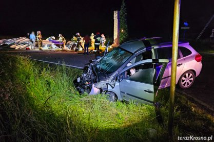 Zderzenie w Bóbrce, na szczęście bez rannych