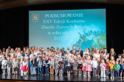 Zebrali ponad 7 ton zużytych baterii