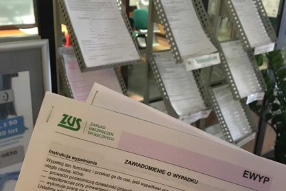 ZUS: ponad 12 milionów złotych odszkodowań w 2020 roku za wypadki w pracy