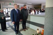 Żywa lekcja historii w Jasielskim LO. Uczczono pamięć Adama Lazarowicza