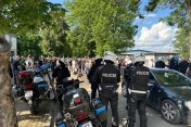 Policjanci zabezpieczali mecz