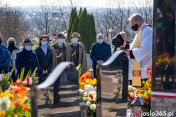 Uroczystość przy grobie senatora Stanisława Zająca
