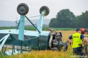 W Chrząstówce doszło do awaryjnego lądowania samolotu