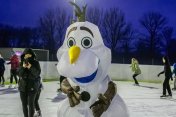 Olaf odwiedził lodowisko w Jaśle