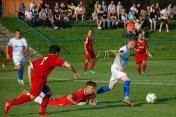 Piłka nożna. V liga krośnieńska. Mecz Tempo Nienaszów - Kotwica Korczyna 4-1