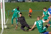 Piłka nożna. V liga krośnieńska. Mecz Tempo Nienaszów - Bieszczady Arłamów Ustrzyki Dolne 1-3