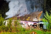 Pożary pustostanów w Lisowie
