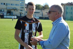 Piłka nożna. IV liga podkarpacka. Mecz Czarni 1910 Jasło - Wisłok Wiśniowa 1-3