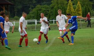 V liga krośnieńska. Mecz Ostoja Kołaczyce - Tempo Nienaszów 4-5