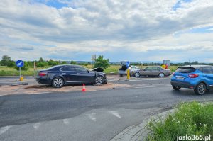 Wypadek na Bieszczadzkiej w Jaśle