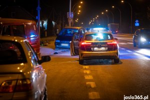 Wypadek w Jaśle na Lwowskiej