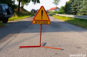 Wypadek w Łajscach